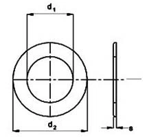 DIN 125 B Flat Washers